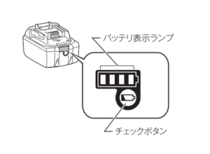 Makita　充電式スクリュードライバ　FS600DRG　バッテリ表示1